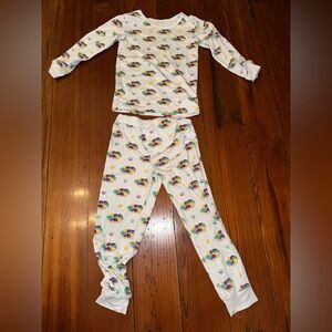 Mardi Gras King Cake Kid Pajamas - bamboo cotton super soft